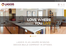 Tablet Screenshot of lagois.com
